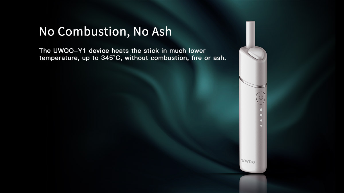 Heat not burn device Y1 feature : no combustion, no ash