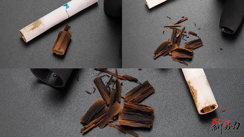 tobacco sticks disassembled