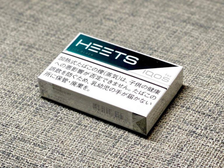 Overwhelmingly cold menthol "Heets Icy Black" review UWOO