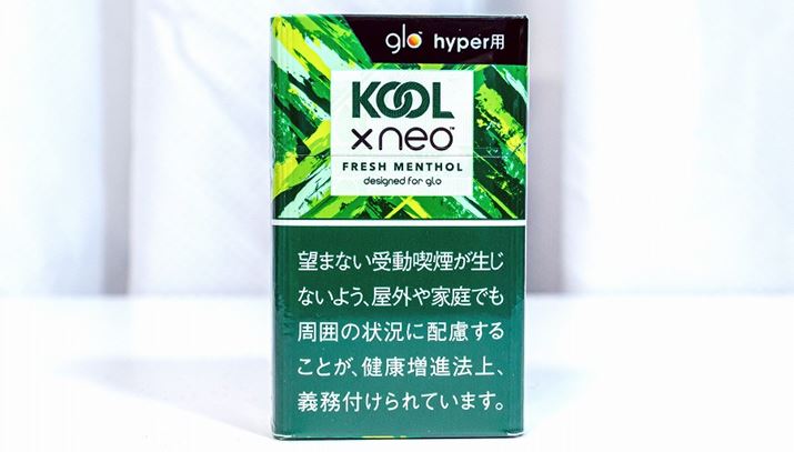 Menthol with a strong tobacco taste / "Kool-X Neo Fresh Menthol"
