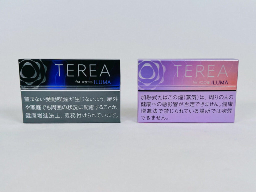 TEREA Black Purple Menthol and TEREA Fusion Menthol