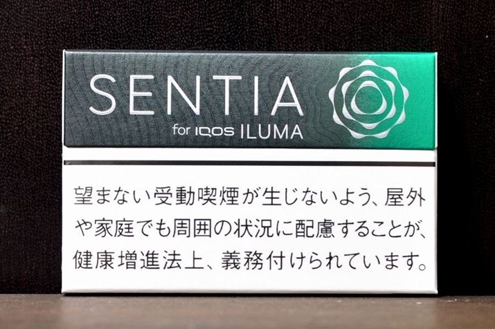 "Sentia Icy Black" <br> [Taste DATA] Fragrance: ●● ○○○ Rich: ●●●● ○ Menthol strength: ●●●●●