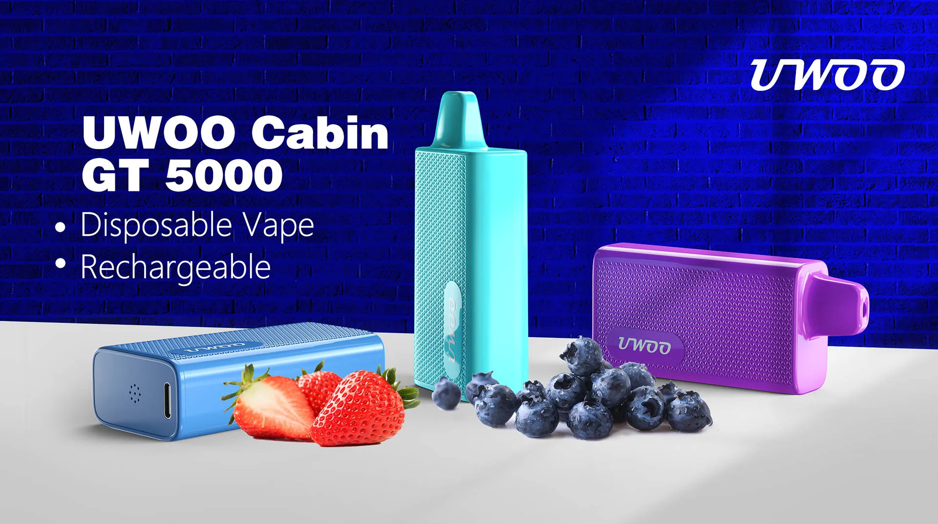 UWOO Cabin GT 5000 Disposable Vape Rechargeable